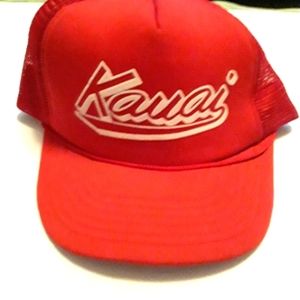 Hawaiian Headwear Mesh Foam Kauai Snapback Vintage